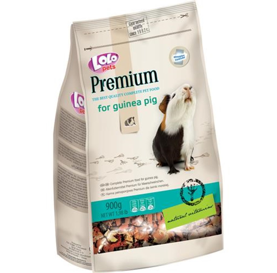 Nagetiere - Lolo Pets Guinea Pig Feed Premium 1000g - HT70132