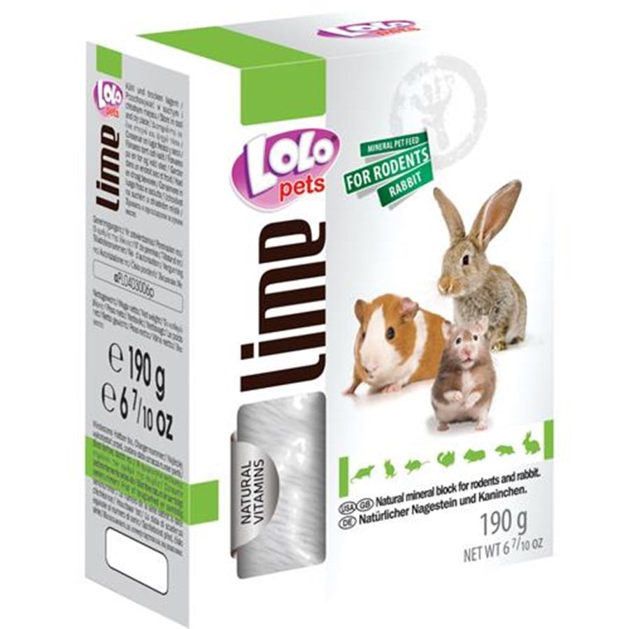 Nagetiere - Lolo Pets Limestone for Rodents 190 g - HT71066