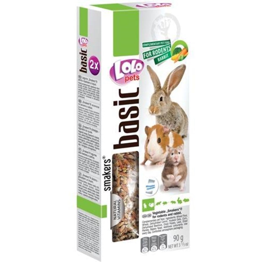 Nagetiere - Lolo Pets 2x seed sticks rodent/rabbit vegetables - HT71108