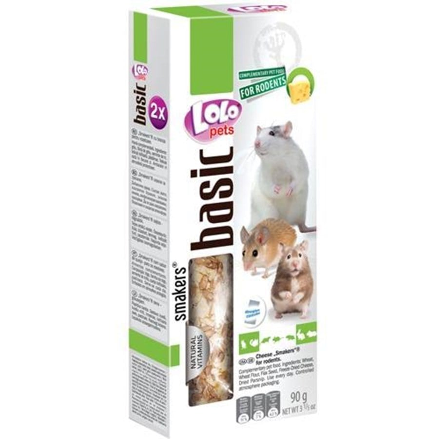 Nagetiere - Lolo Pets 2xseed sticks rodent/rabbit cheese - HT71118
