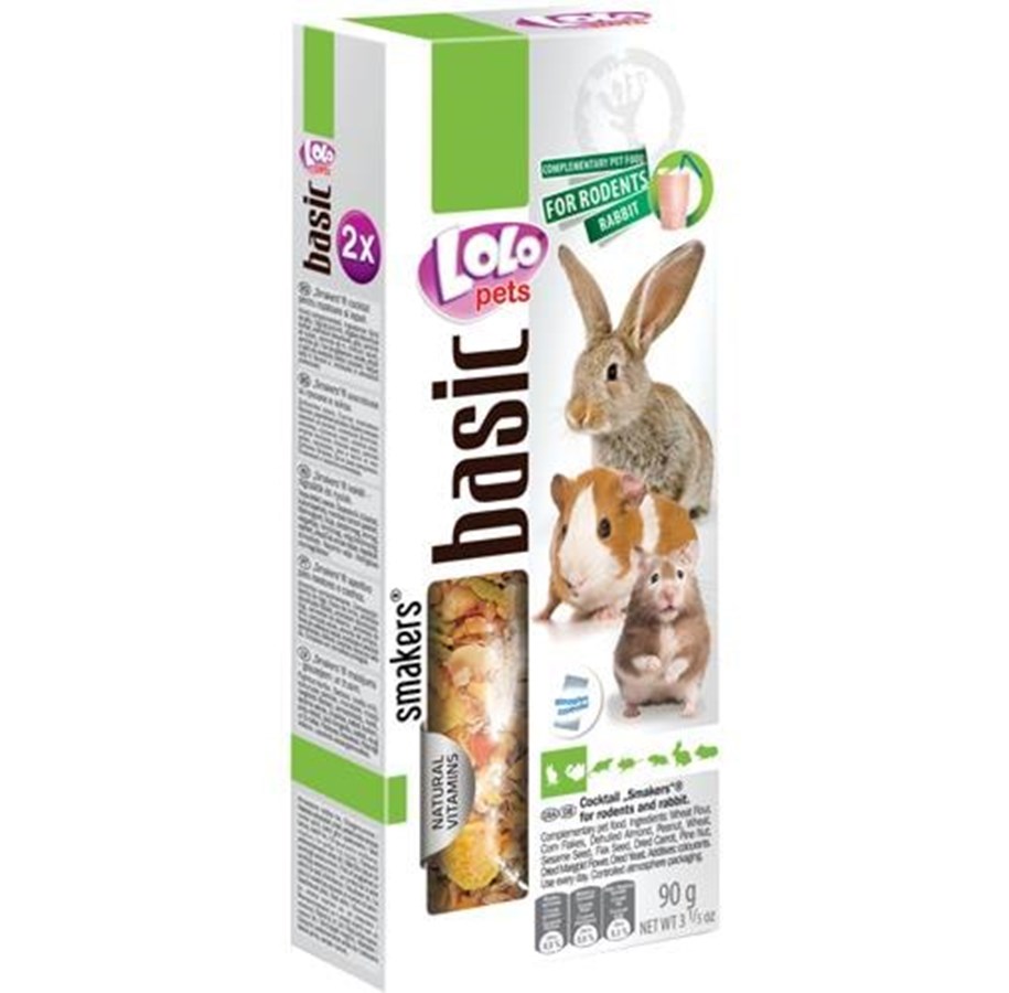 Nagetiere - Lolo Pets 2xseed sticks rodent/rabbit cocktail - HT71151