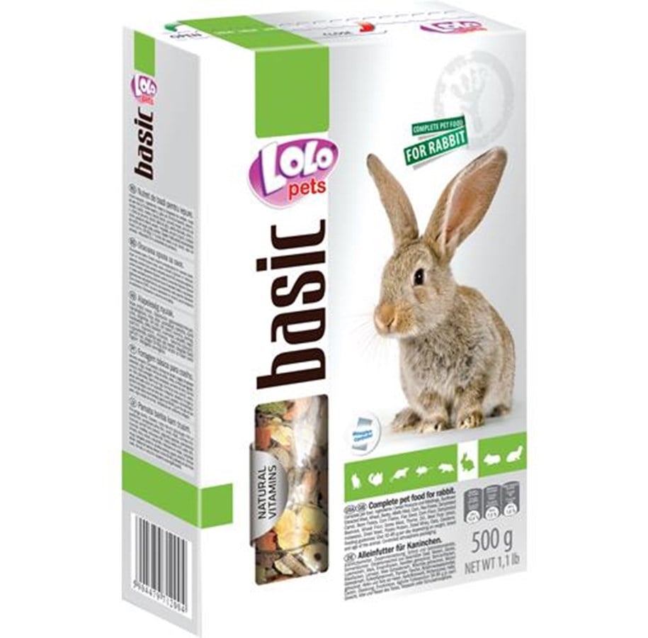 Nagetiere - Lolo Pets Rabbit feed complete 500g - HT71200