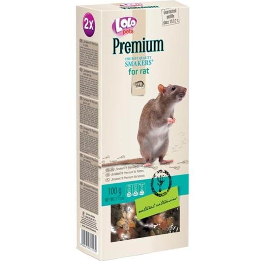 Nagetiere - Lolo Pets Premium Smakers for rats - HT71557