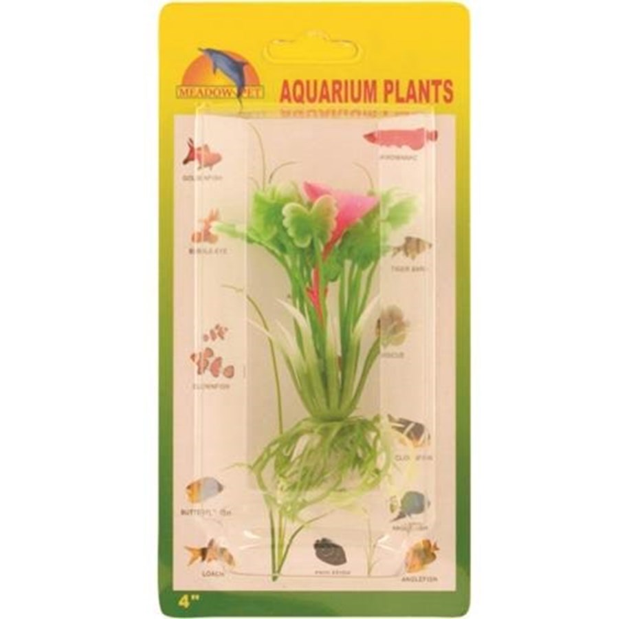 Fische - Meadow Butterfly plant plastic 10 cm - AT8004