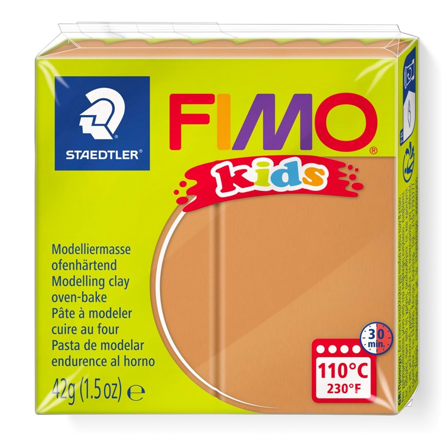Hobby-Zubehör - Staedtler Mod. clay FIMO kids light brown - 8030-71