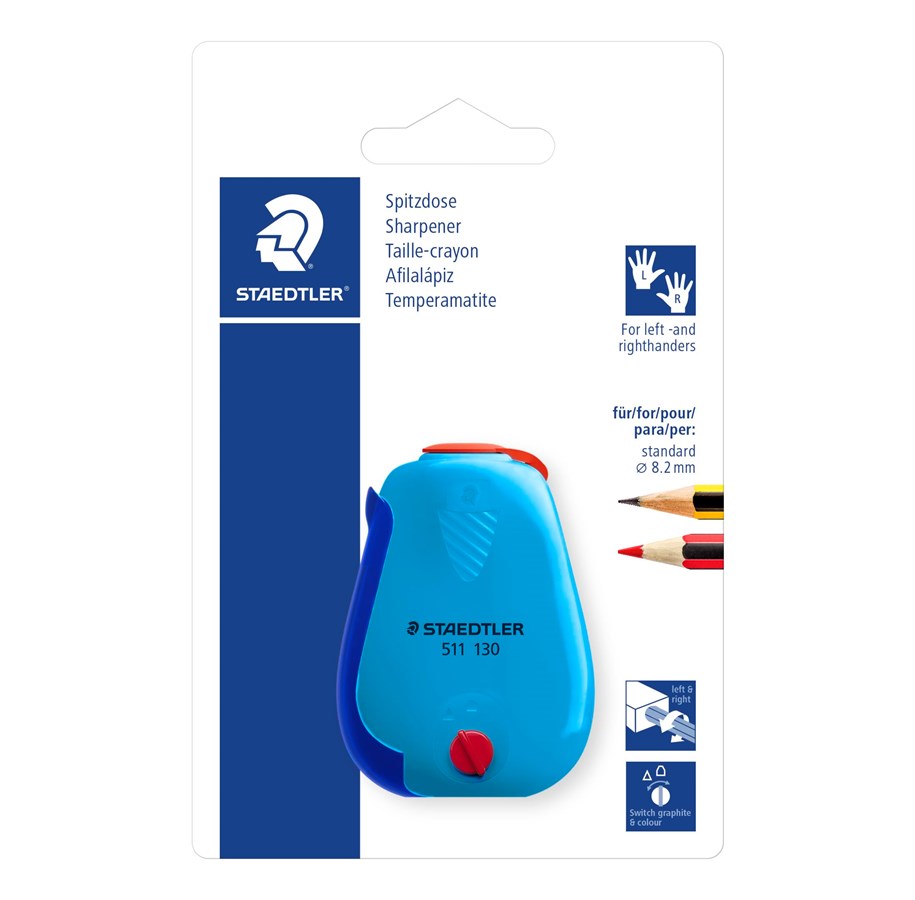 Schul-Zubehör - Staedtler Tub sharpener  switch - 511 130 BK