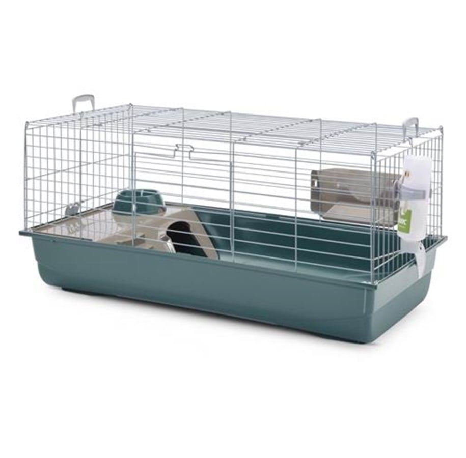 Nagetiere - Savic Nero 3 De Luxe Dwarf Rabbit Cage L:100 x B:50 x H:45 cm green - G5209GR