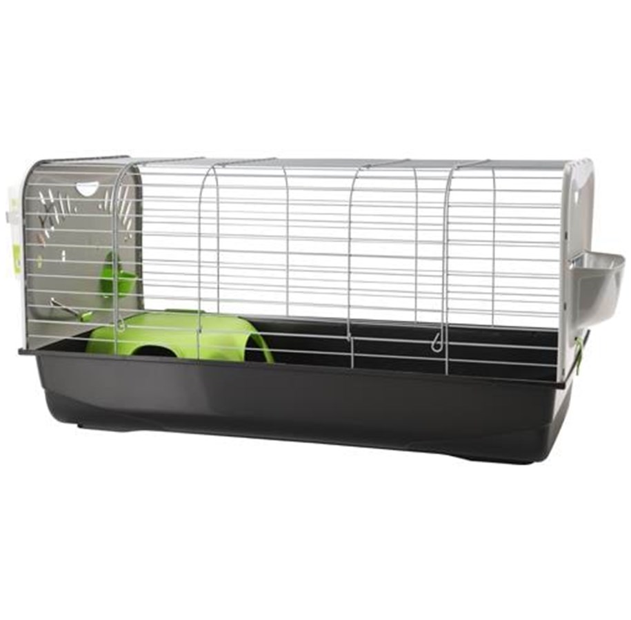 Nagetiere - Savic Caesar 3 De Luxe Dwarf Rabbit Cage 100x50x51 cm Blue/Grey - G5216G