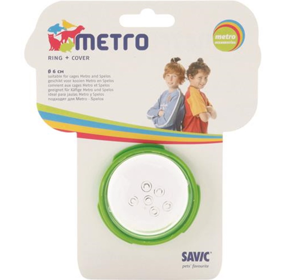 Nagetiere - Savic Metro Ring + Cover Ø6 cm - HT5938