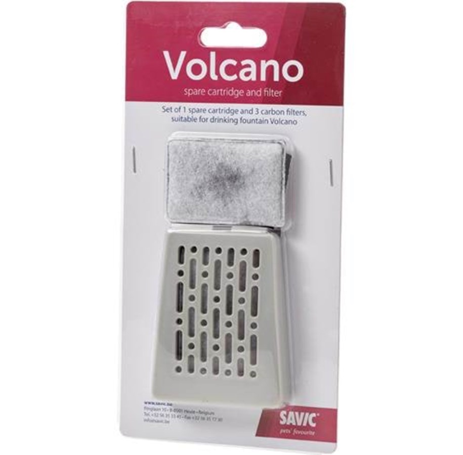 Katzen - Savic kasette + 3 Filters f/Volcano drinking fountain - K4017G