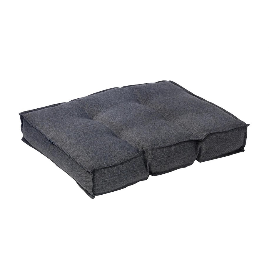 Hunde - Dogman Dyna Classy Memory Foam Pet Bed Grey XL 90x62x12cm - 805673