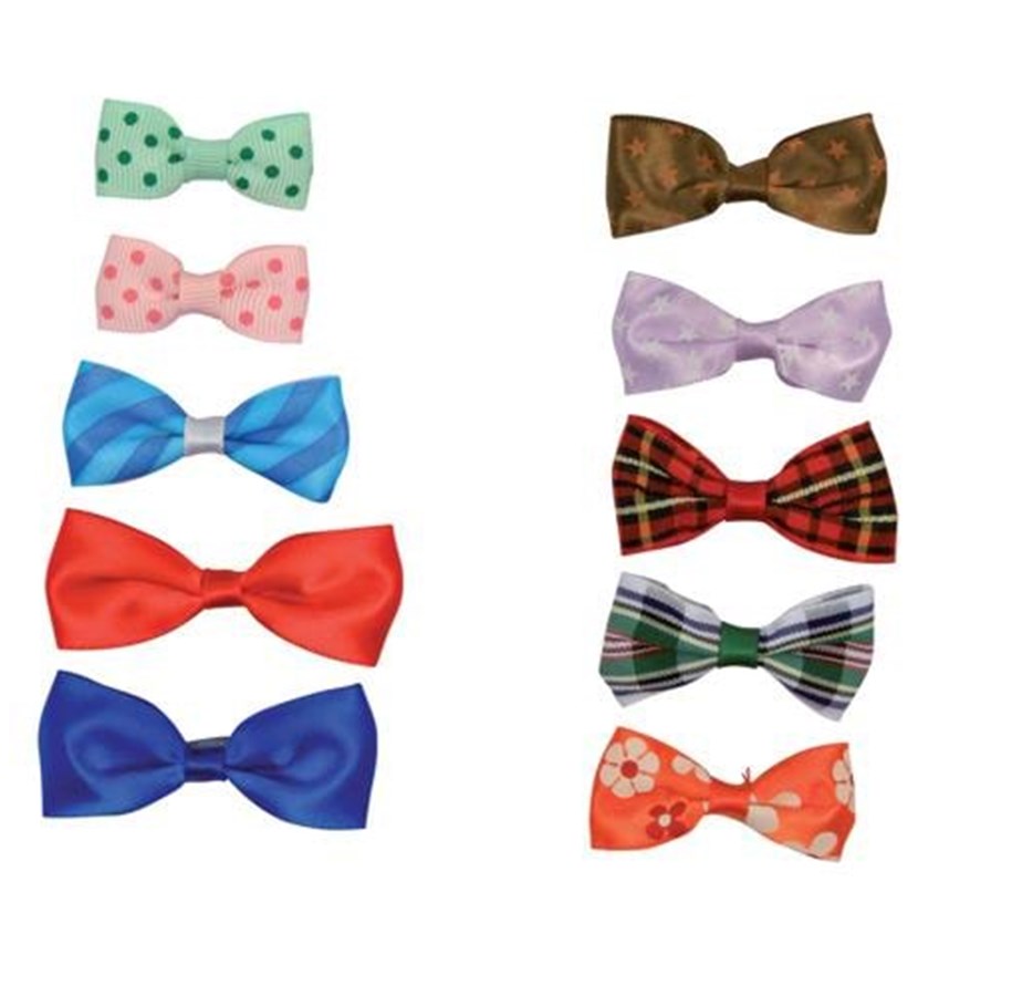 Hunde - Trixie 10 Dog Hair Bows Assorted Colours - TX2296