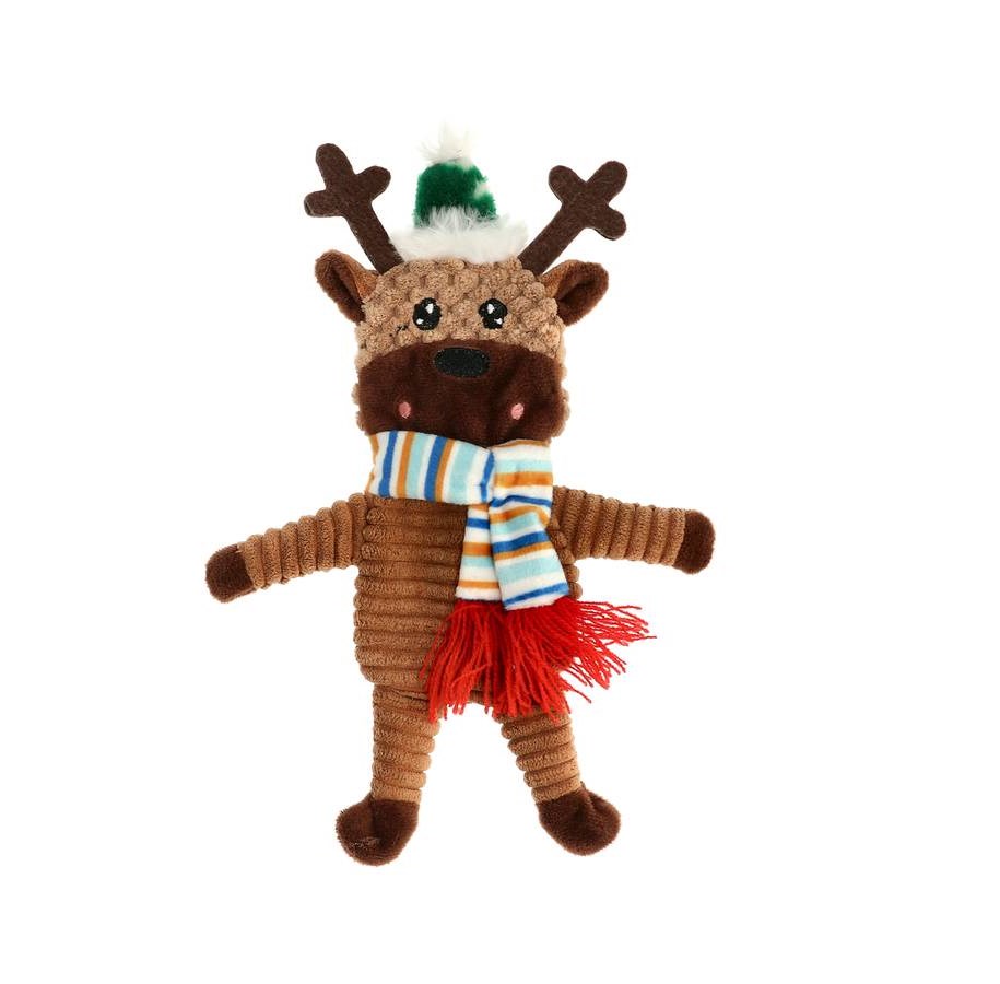 Hunde - Dogman Weihnachts Hundespielzeug Rentier 20cm - 334131