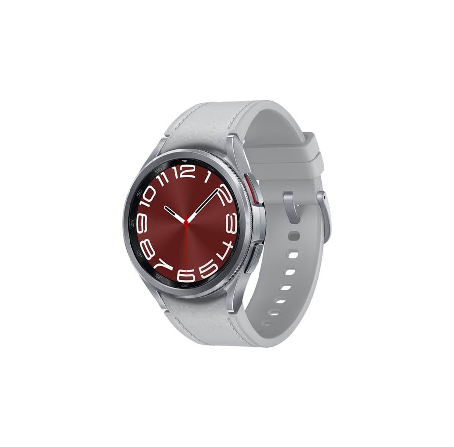 Smartwatches, Pulsuhren, Sportuhren & Schrittzähler - Samsung Galaxy Watch6 Classic 43mm 4G - Silver *DEMO* - SM-R955FZSAEUB