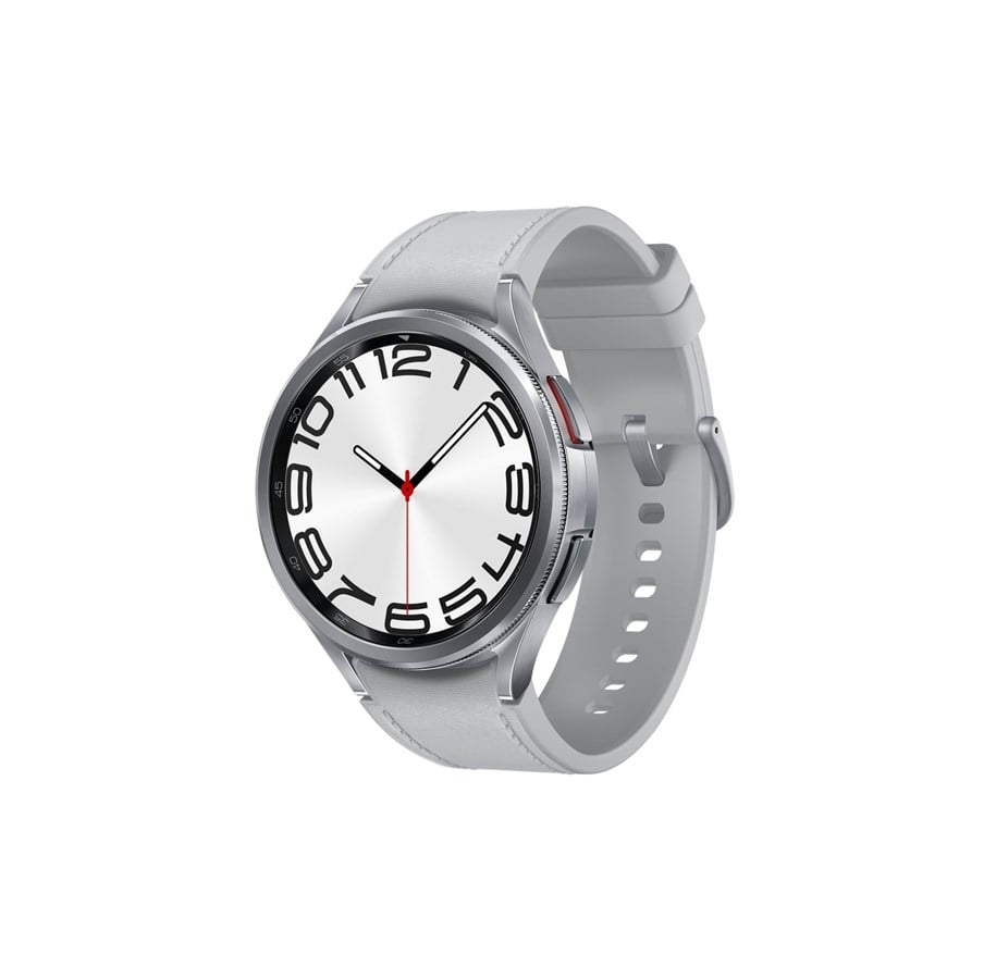 Smartwatches, Pulsuhren, Sportuhren & Schrittzähler - Samsung Galaxy Watch6 Classic 47mm - Silver - SM-R960NZSAEUB
