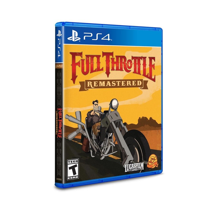 Spiele - Full Throttle Remastered - Sony PlayStation 4 - Action/Abenteuer - PEGI Unknown - 0810105673388