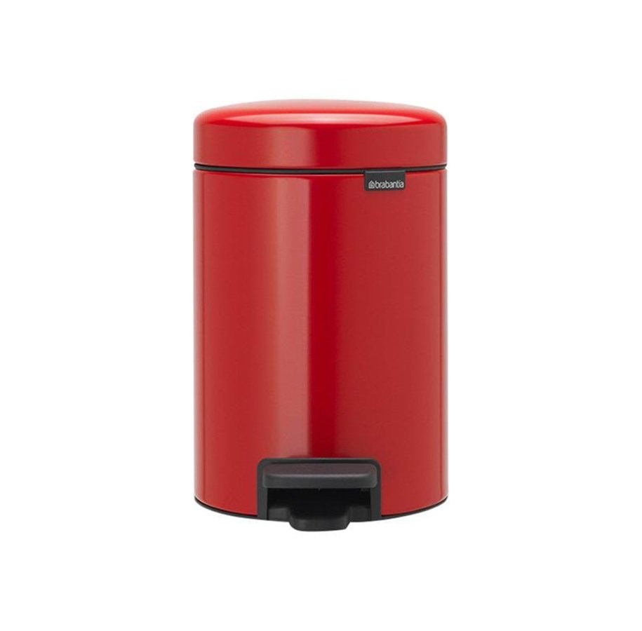 Reinigung - brabantia newIcon - rubbish bin - 3 L - passion red - 11 21 40