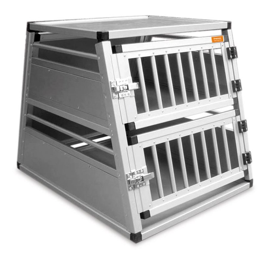 Hunde - Dogman Aluminum crate two floor - 377062