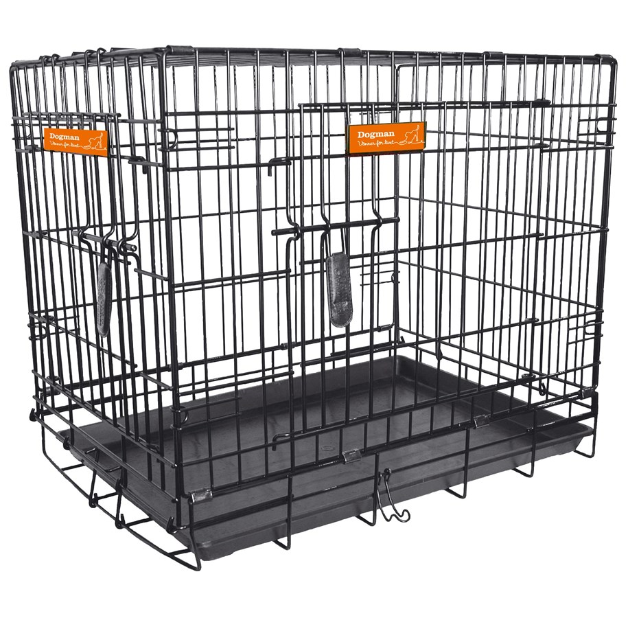 Hunde - Dogman Steel Dog crate Premium - 376450