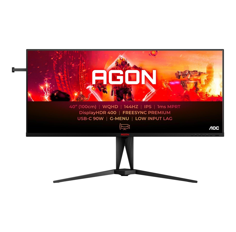 Monitor - 39" AOC AGON AG405UXC - 3440x1440 (UWQHD) - 144Hz - IPS - 90W USB-C - KVM switch - AG405UXC