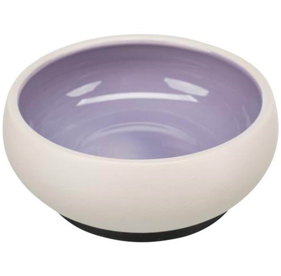 Hunde - Trixie Ceramic Bowl dog 0.6 l/ø 14 cm assorted colours - TX25107
