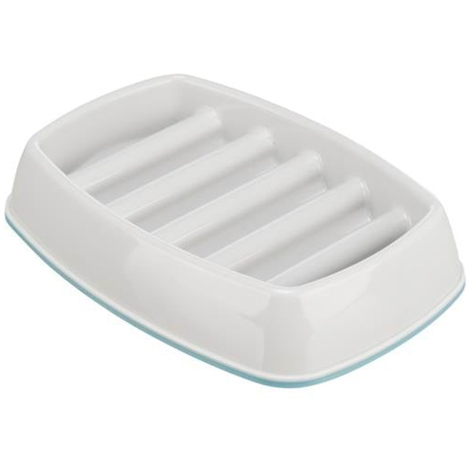Katzen - Trixie Slow Feeding Plastic Bowl 0.25 l/21 × 14 cm. - TX25192