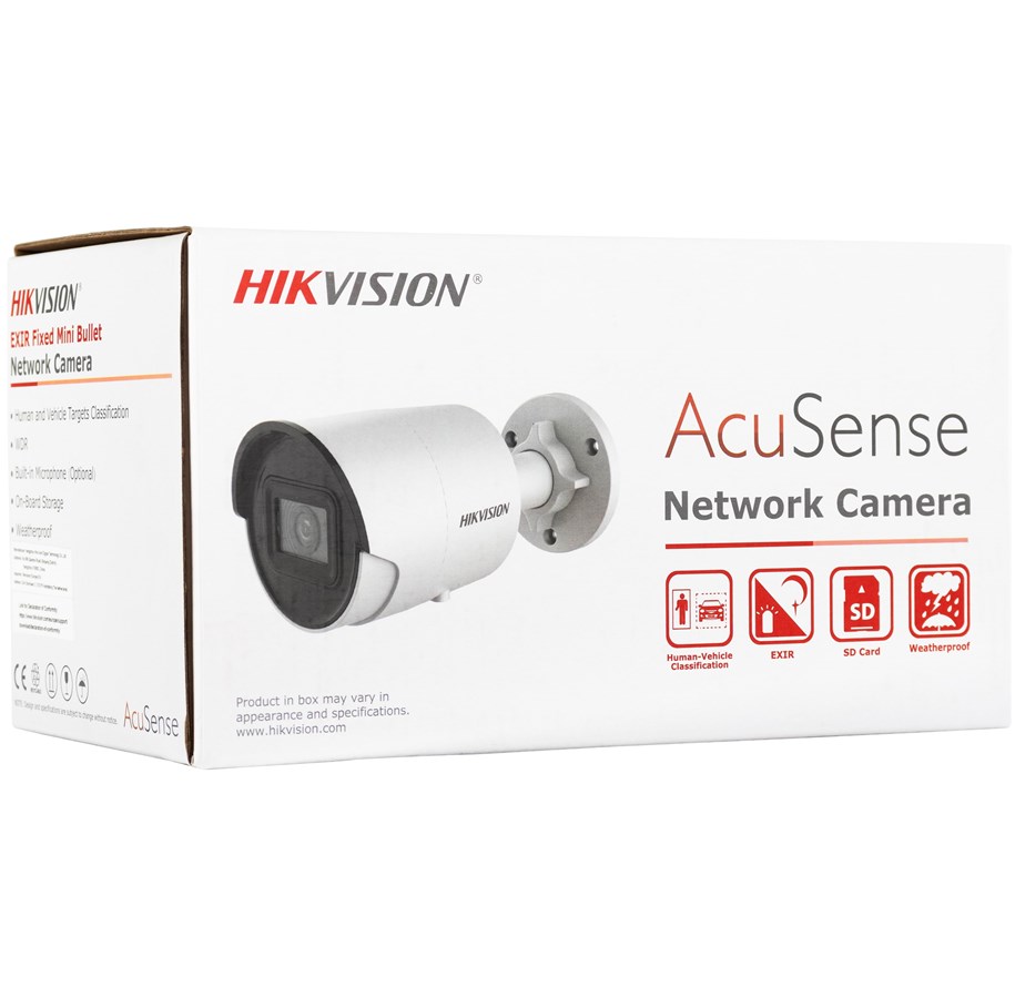 Netzwerkkamera - Hikvision DS-2CD2083G2-I(2.8mm) 8 MP AcuSense Fixed Bullet Network Camera - DS-2CD2083G2-I(2.8mm)
