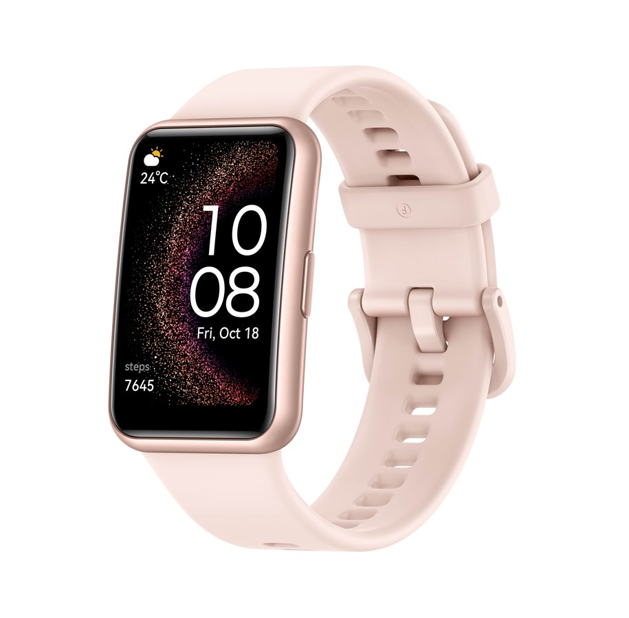 Smartwatches, Pulsuhren, Sportuhren & Schrittzähler - Huawei Watch FIT SE - Nebula Pink - 55020BEF