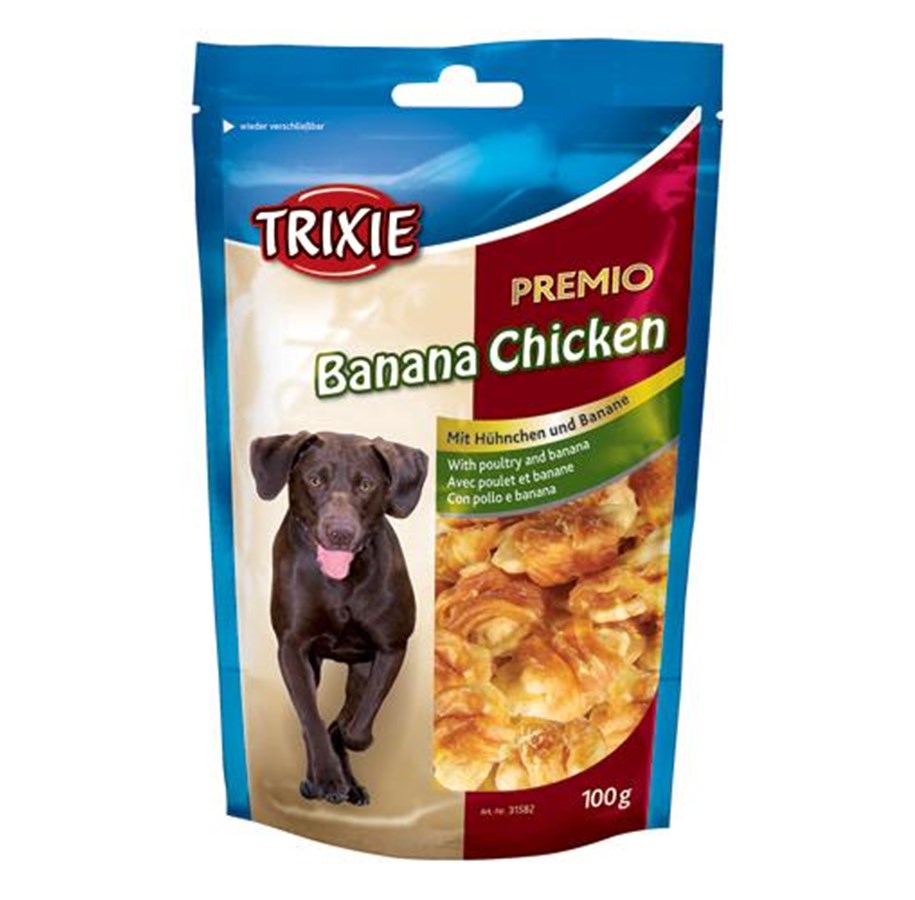 Hunde - Trixie Premio Banana Chicken 100 g - TX31582