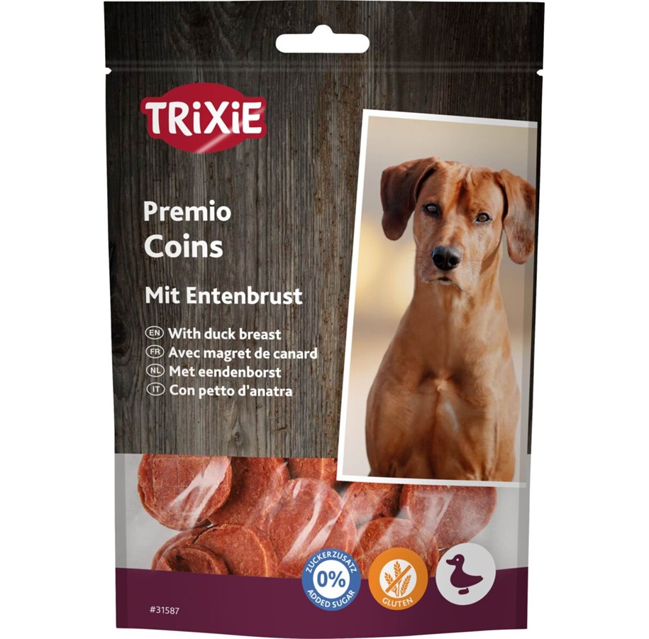 Hunde - Trixie Hundeleckerli PREMIO Enten-Taler 80g - 31587