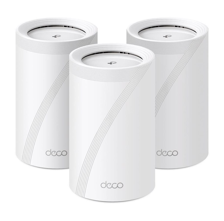 Wlan Router - TP-Link Deco BE65 (BE9300) 3-Pack - Mesh router 802.11a/b/g/n/ac/ax/be (Wi-Fi 7) - DECO BE65(3-PACK)