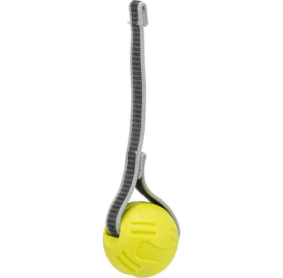 Hunde - Trixie Hundespielzeug Ball an einem Band - TX32851