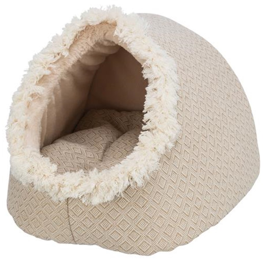 Hunde - Trixie Boho cave 35 × 26 × 41 cm beige - TX38210