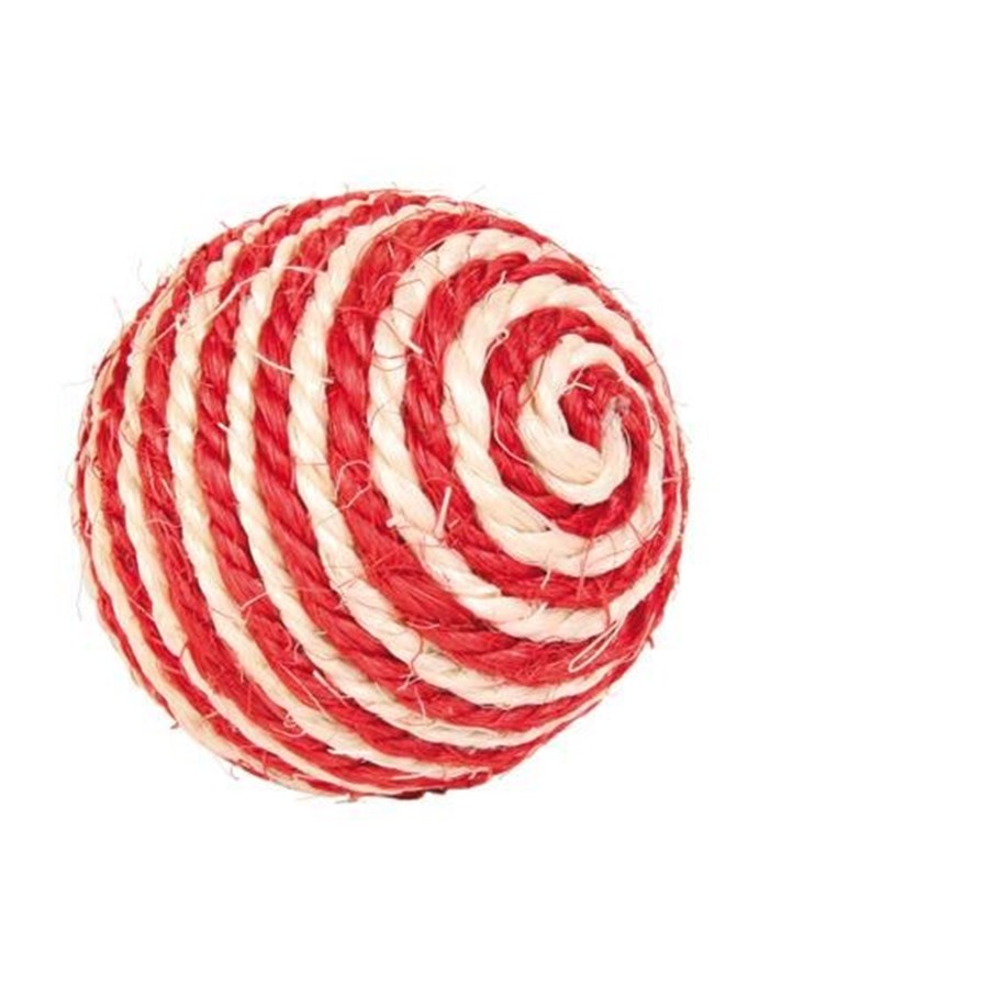 Katzen - Trixie Sisal Ball ø 6 cm assorted colours - TX4075