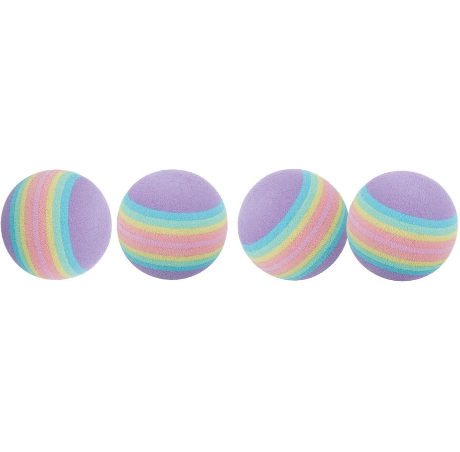 Katzen - Trixie Set of Rainbow Balls ø 4 cm - TX4097