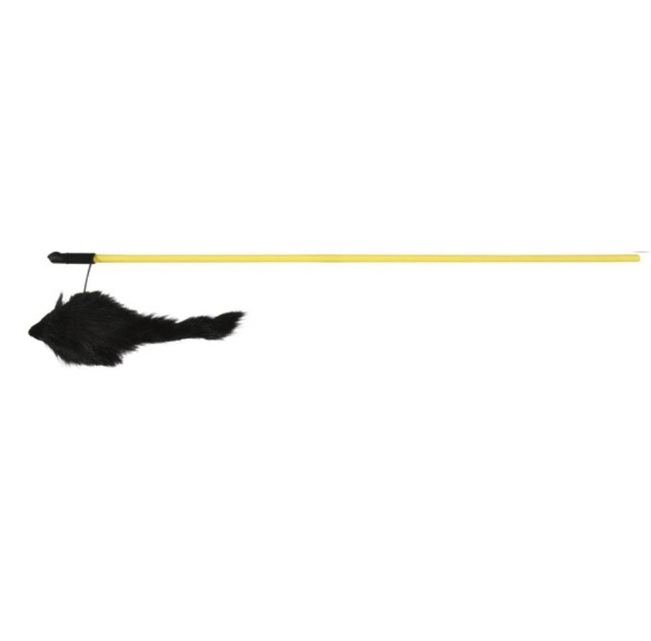 Katzen - Trixie Playing Rod with Mouse 50cm - TX4105