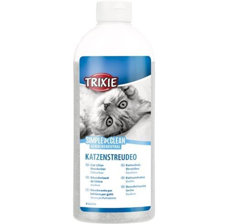 Katzen - Trixie Simple'n'Clean Cat Litter Deodorizer active carbon 750 ml - TX42404