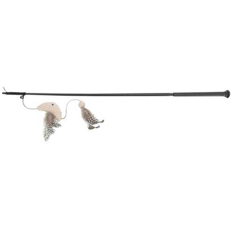 Katzen - Trixie Playing Rod XXL with Fish 65 cm - TX45484