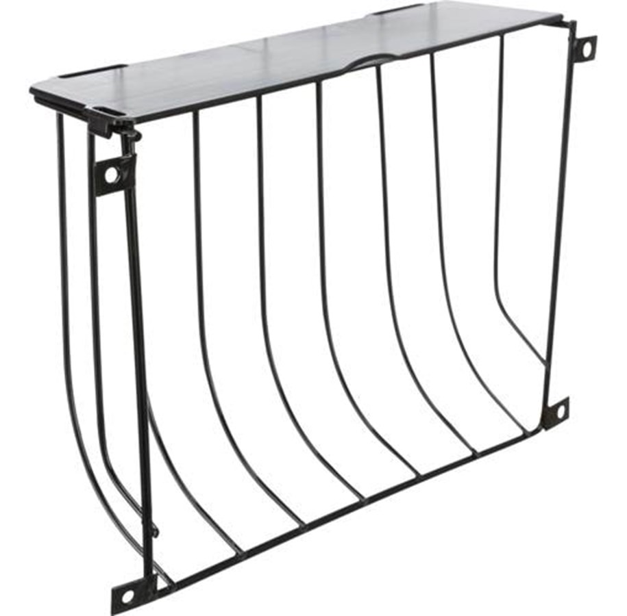 Nagetiere - Trixie Screw-On Hay Manger 22x16x6 cm black - TX60895