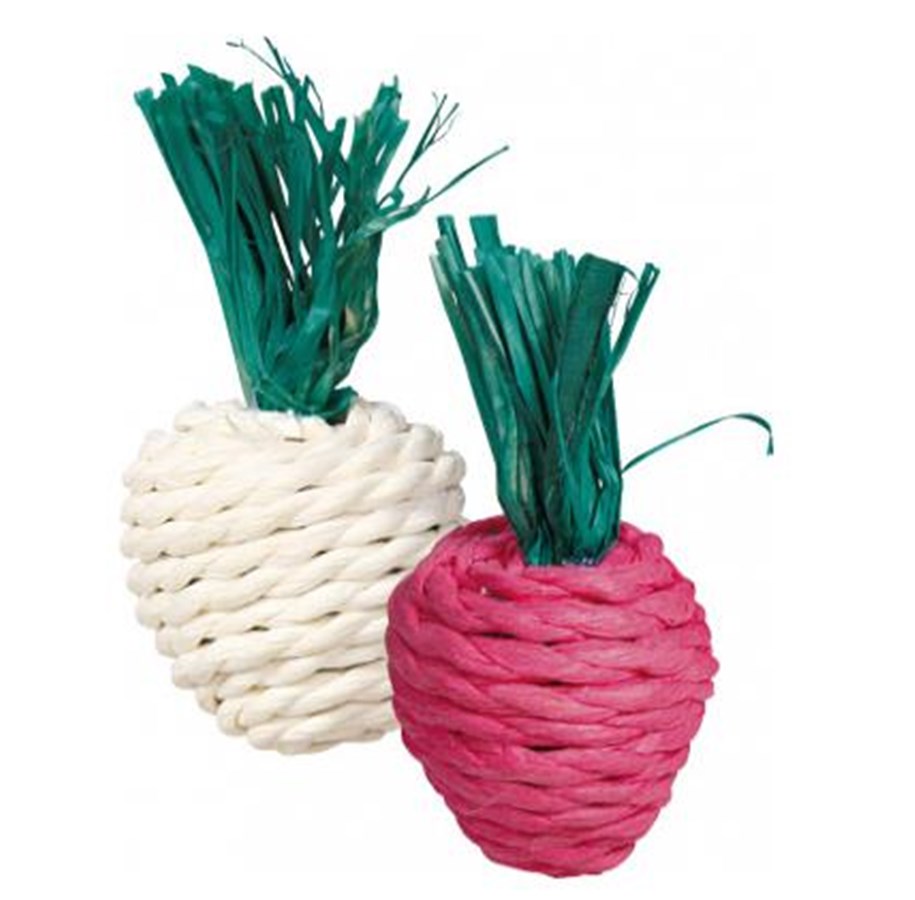 Nagetiere - Trixie Set of Straw Toys 8cm - TX6193