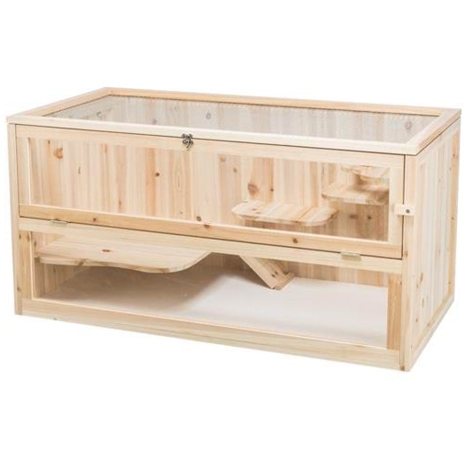 Nagetiere - Trixie Rodent home wood 100 × 50 × 50 cm - TX62483