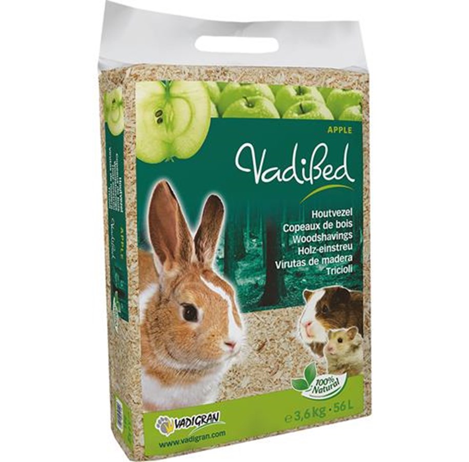 Nagetiere - VADIGRAN Vadibed Woodshavings apple 56L 3.6 kg - HT05824