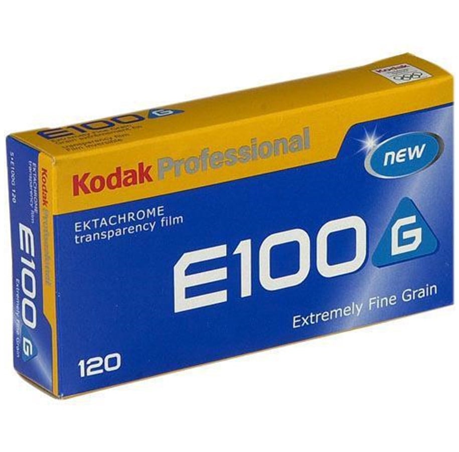 Photo film - KODAK E100G Professional ISO 100 120mm Color Transparency Film (5 Roll per Pack) - 8731200