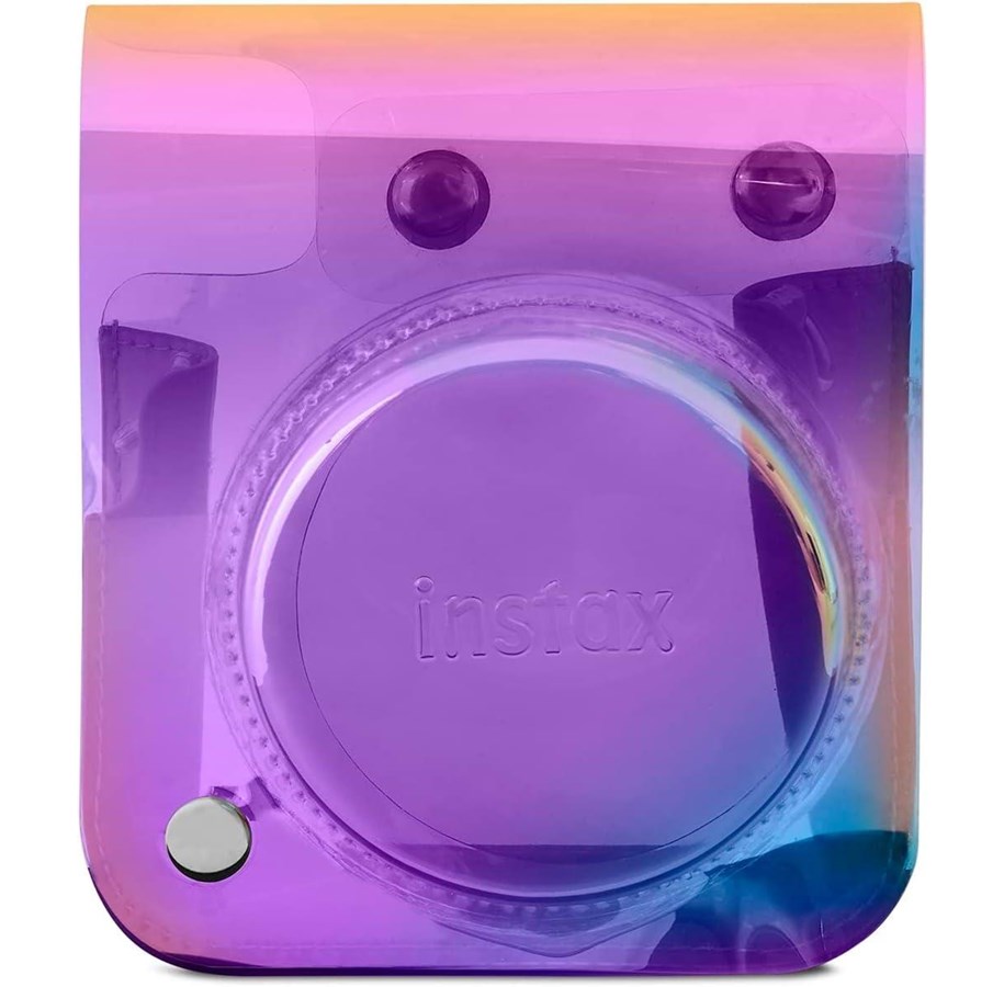 Kamerataschen - Fujifilm instax mini 12 camera case with shoulder strap Iridescent - 70100157601