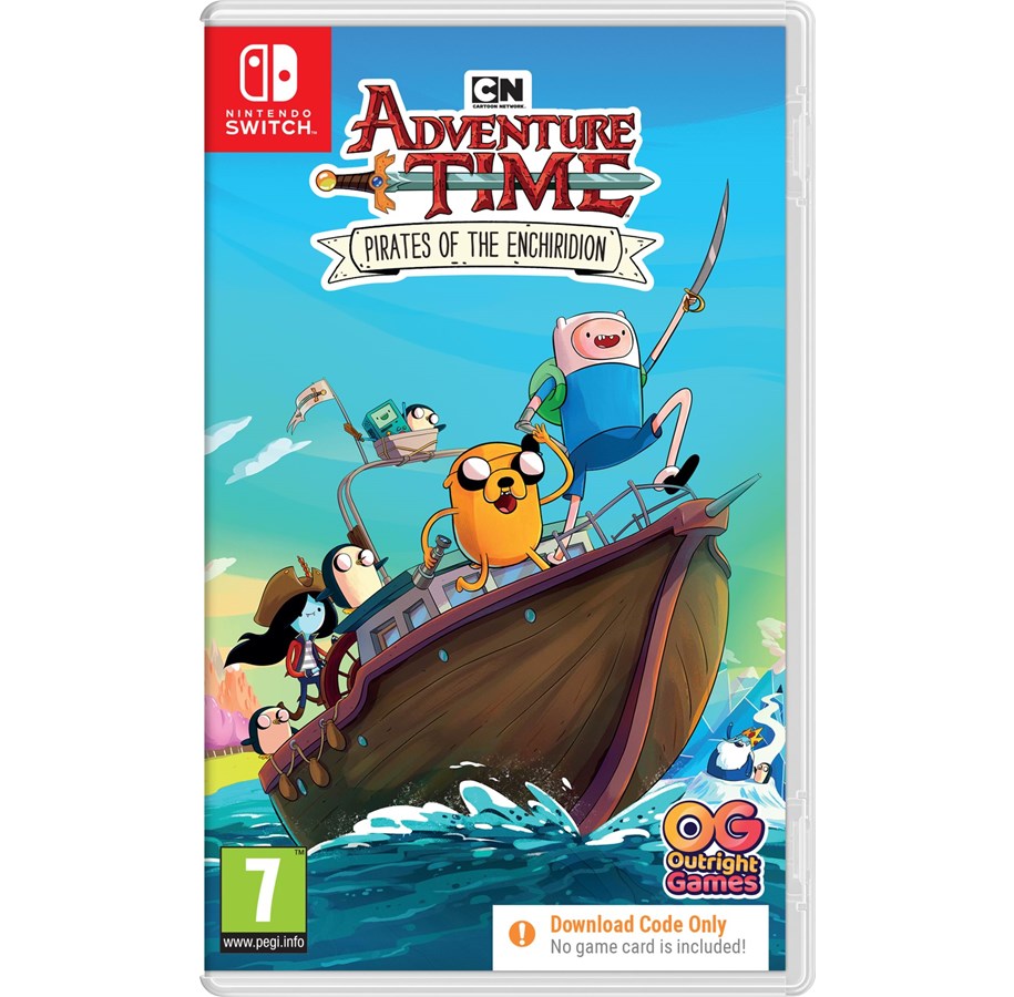 Spiele - Adventure Time: Pirates of the Enchiridion (Code in a Box) - Nintendo Switch - Action/Abenteuer - PEGI 7 - 5060528039963