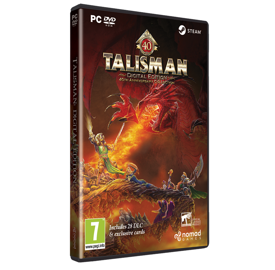 Spiele - Talisman (40th Anniversary Edition Collection) (Code in a Box) - Windows - Strategie - PEGI 7 - 5055957704582