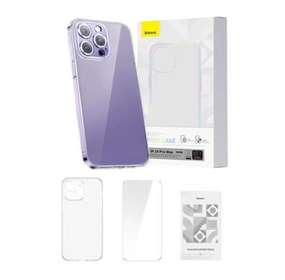Handys - Cover & Cases - Baseus Crystal Clear for iPhone 14 Pro Max (transparent) - ARSJ001202