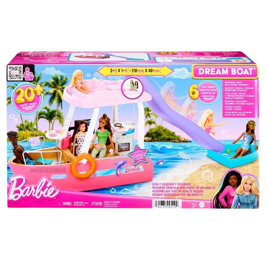 Spielsets - Barbie DreamBoat - HJV37