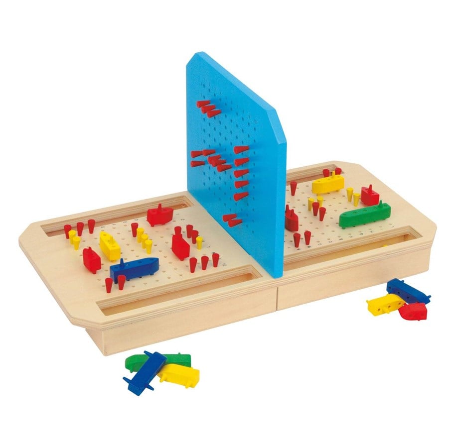 Brettspiele - Small Foot - Wooden Thinking Game Battleship - 3457