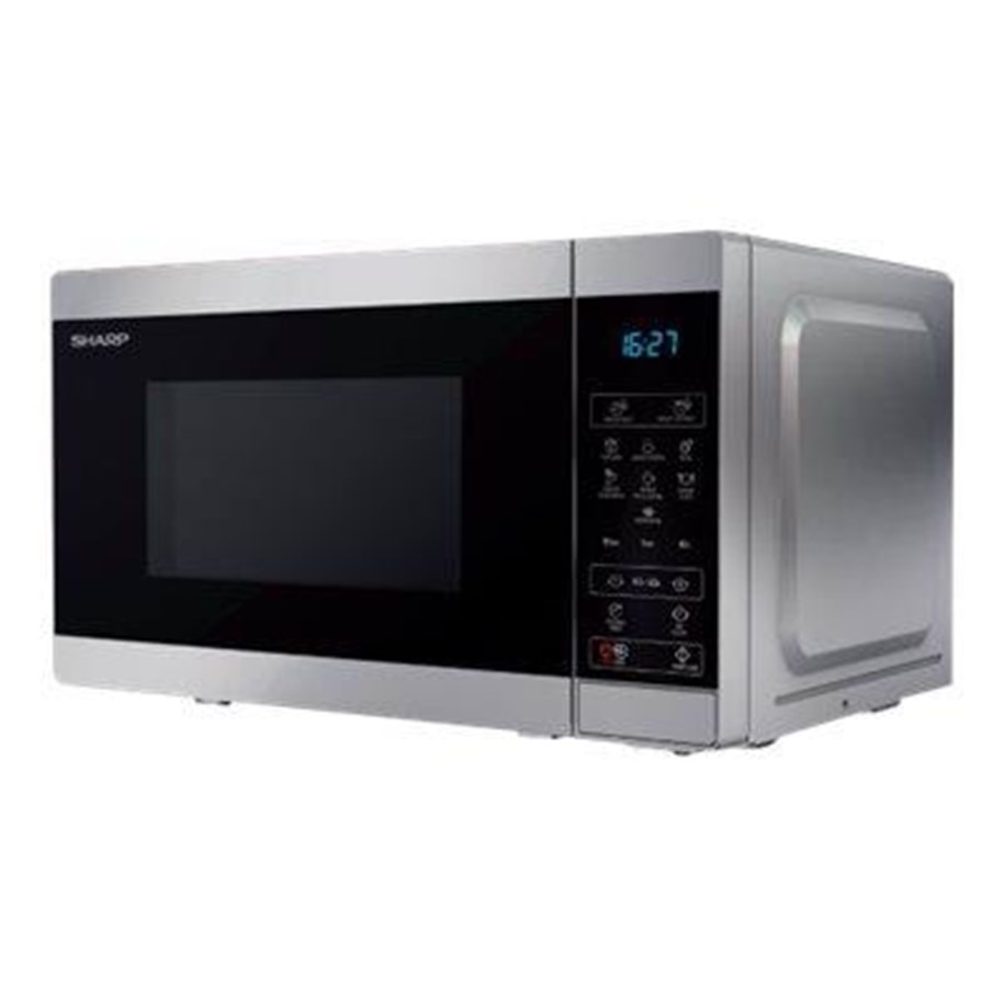 Mikrowellen-/Miniofen - Sharp YC-MS02E-S - microwave oven - freestanding - silver - YC-MS02ES